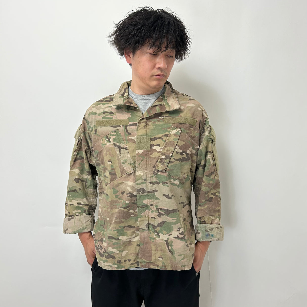 アメリカ軍 U.S.ARMY マルチカム リップストップ コンバットジャケット 新品 =