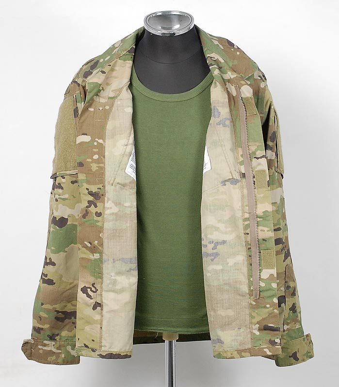 アメリカ軍 U.S.ARMY マルチカム リップストップ コンバットジャケット