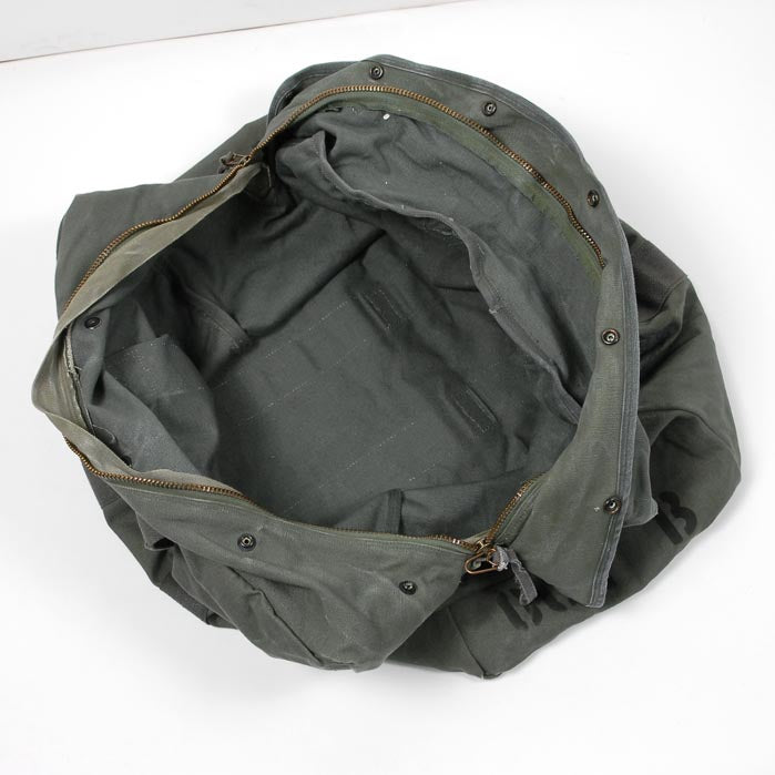 アメリカ空軍 USAF コットン フライト キットバッグ USED A21U