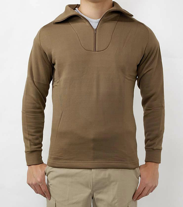 アメリカ軍 ブラウン ポリプロプレイン シャツ 新品 A27N=