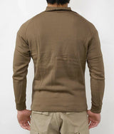 アメリカ軍 ブラウン ポリプロプレイン シャツ 新品 A27N=