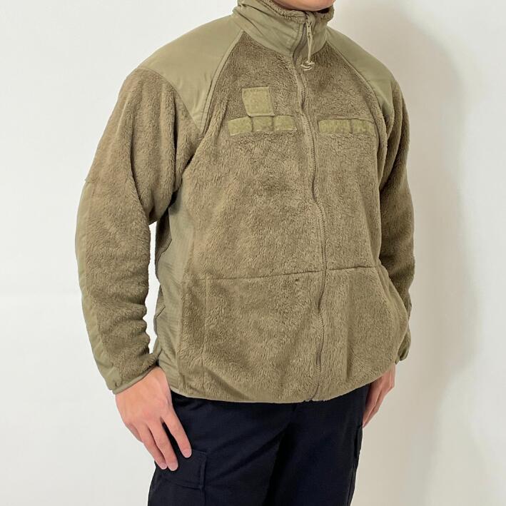 アメリカ軍 コヨーテ Polartec ECWCS Gen3 Level3 フリースジャケット BランクUSED A31CU2