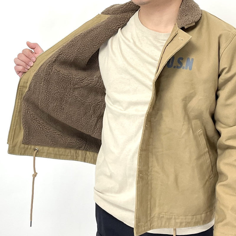 US．NAVY．復刻版、N-1．デッキジャケット 新品 A40NZ – L.A.BOY