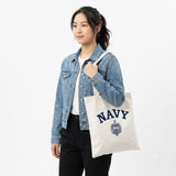 ＵＳ N.A. ネービーアカデミー. ホワイト, トートバッグ 新品 A6N-WHT-
