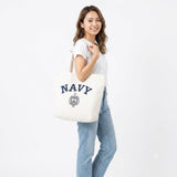 ＵＳ N.A. ネービーアカデミー. ホワイト, トートバッグ 新品 A6N-WHT-