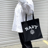 （5/20まで特価）ＵＳ N.A. ネービーアカデミー. ブラック, トートバッグ 新品 A6N-