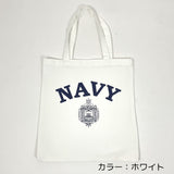 ＵＳ N.A. ネービーアカデミー. ホワイト, トートバッグ 新品 A6N-WHT-