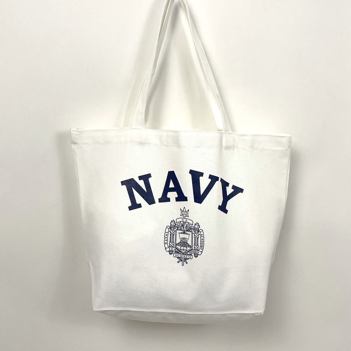 ＵＳ N.A. ネービーアカデミー. ホワイト, トートバッグ 新品 A6N-WHT-