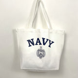 ＵＳ N.A. ネービーアカデミー. ホワイト, トートバッグ 新品 A6N-WHT-