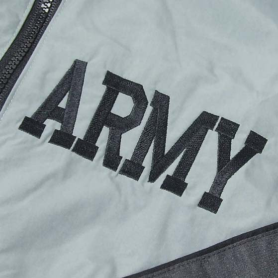 アメリカ軍 U.S.ARMY グレー 前期型 IPFU トレーニングジャケット 上質USED A78N3=