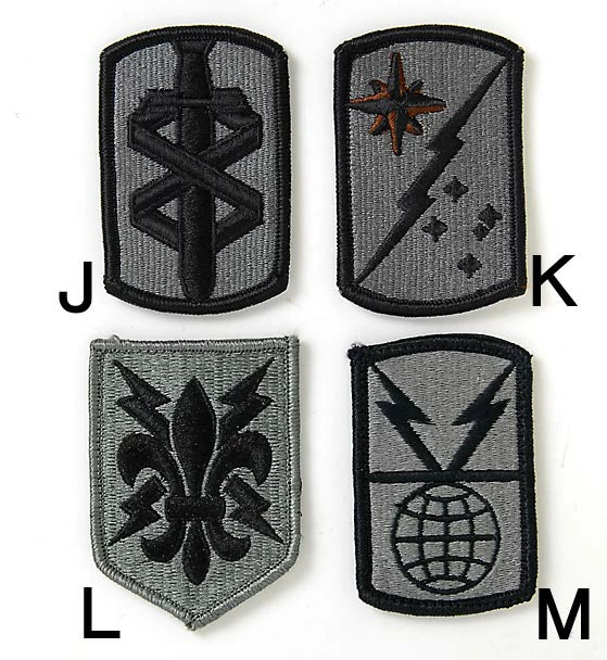 アメリカ軍 ACU ベルクロ付 部隊章ワッペン 新品 ACU-B2-