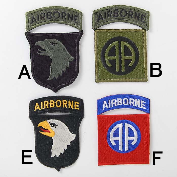 アメリカ軍 エアボーン ワッペン 新品 AIRBORNE- – L.A.BOY