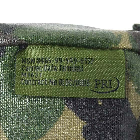 イギリス軍 DPM カモフラージュ データ ターミナル キャリア ショルダーバッグ 新品 -