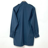 イギリス空軍 RAF ミッドブルー ドレスシャツ USED B16U-