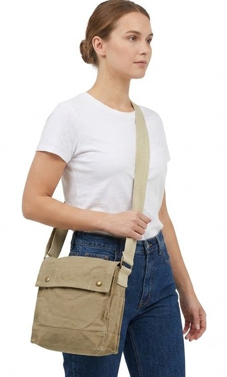 (9/2まで特価)イギリス軍 1940年代ビンテージ、マーク７、ハバーサック 新品 B19VN=