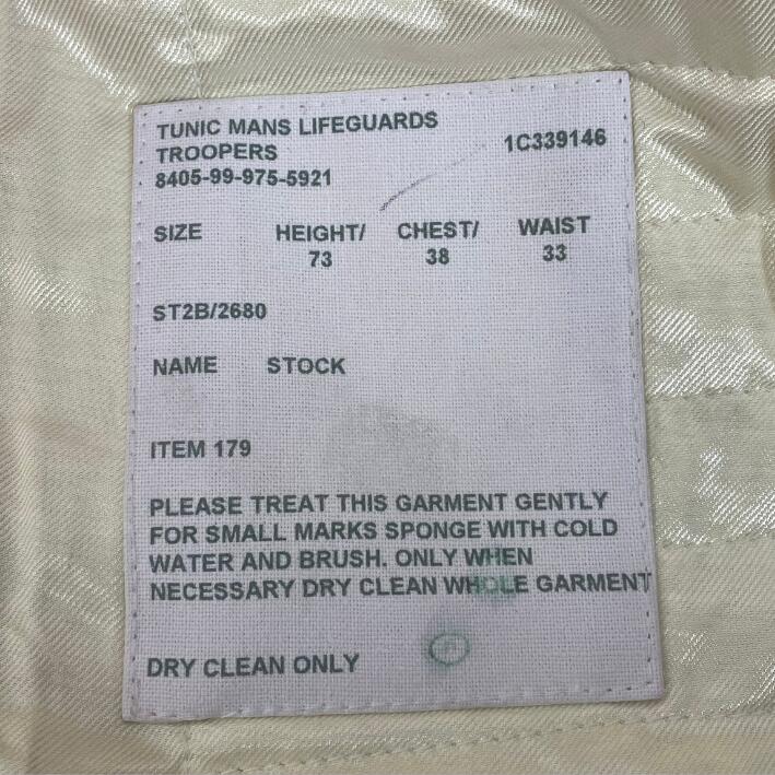 イギリス近衛歩兵 レッドジャケット 新品 B54N