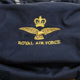 イギリス空軍 RAF ブルー ラックサック BランクUSED B9U2