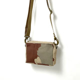 フランス軍 横長 デザートカモ サコッシュ 新品 234N-