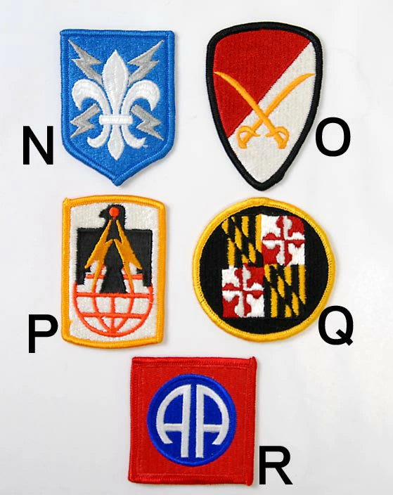 ワッペン（アメリカ軍・部隊章）中古！ 楽天市場】アメリカ軍 ミリタリー カラー部隊章ワッペン 新品