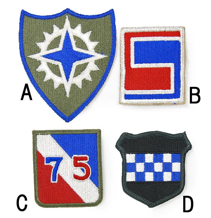 アメリカ軍 ミリタリー カラー部隊章ワッペン 新品 BRANCH-CN4-