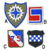 アメリカ軍 ミリタリー カラー部隊章ワッペン 新品 BRANCH-CN4-