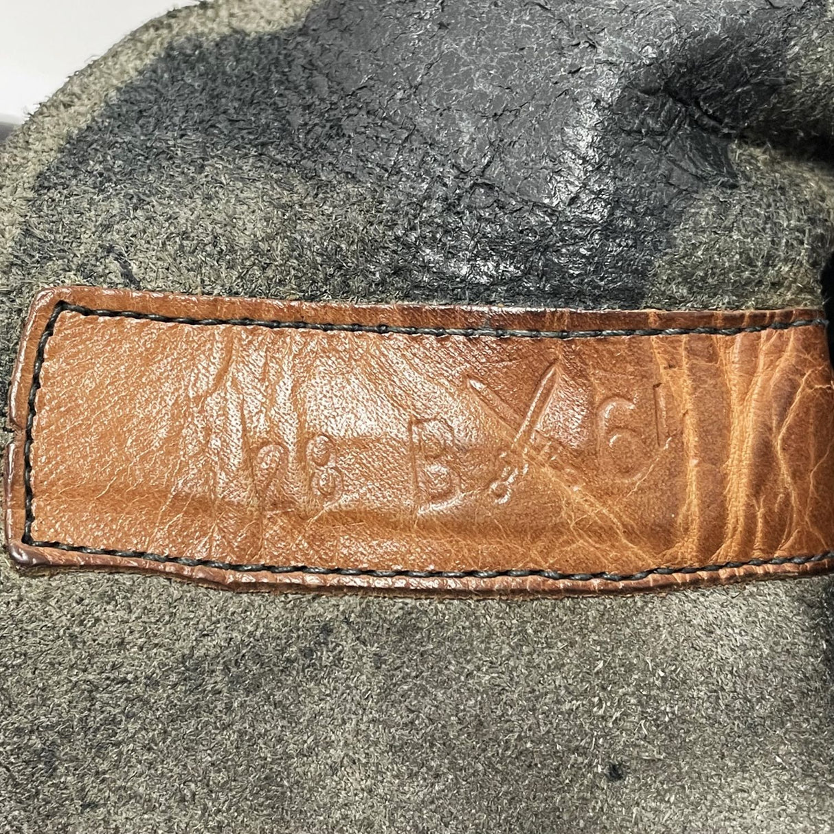 チェコ軍 ブラック M60 レザー コンバットブーツ USED 159U