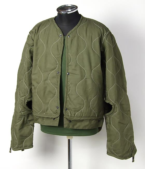 アメリカ軍 OD CVC カバーオール ジャケットライナー 新品 CVC-LINER-N