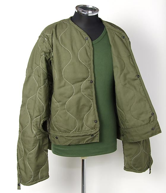 アメリカ軍 OD CVC カバーオール ジャケットライナー 新品 CVC-LINER-N