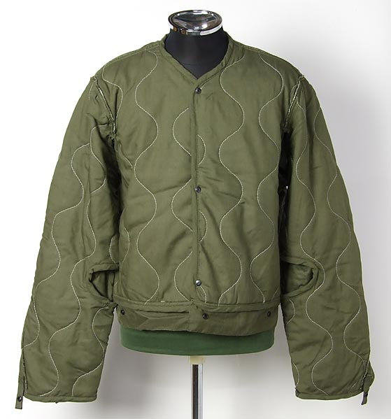 アメリカ軍 OD CVC カバーオール ジャケットライナー 新品 CVC-LINER-N