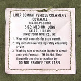 アメリカ軍 OD CVC カバーオール ジャケットライナー 新品 CVC-LINER-N