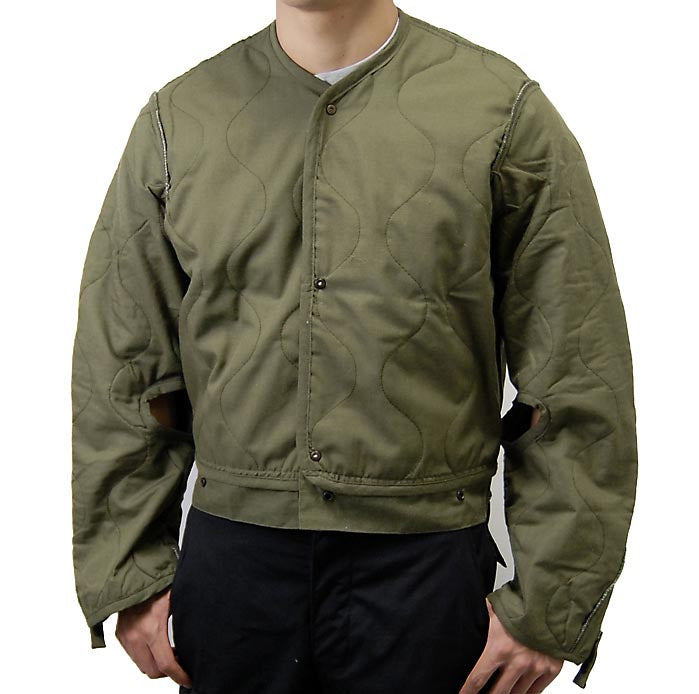 アメリカ軍 OD CVC カバーオール ジャケットライナー 新品 CVC-LINER-N