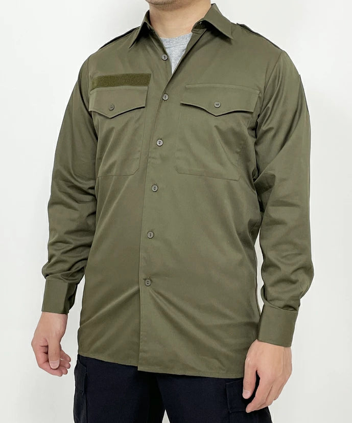 オーストリア軍 OD ブンデスベーア ファティーグシャツ 新品 E20N-