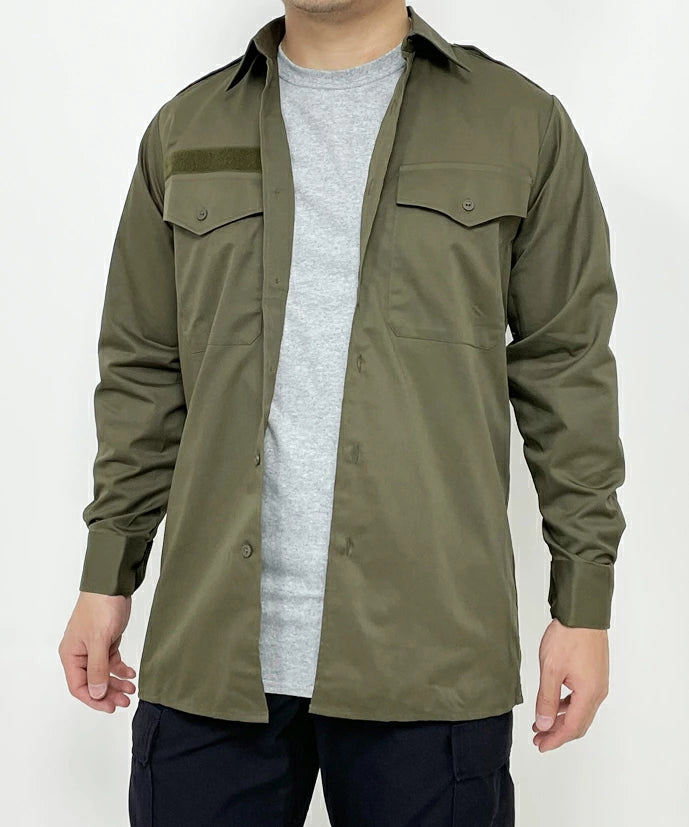 オーストリア軍 OD ブンデスベーア ファティーグシャツ 新品 E20N-