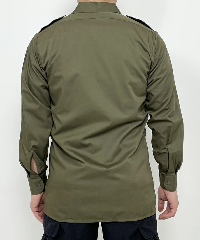 オーストリア軍 OD ブンデスベーア ファティーグシャツ 新品 E20N-