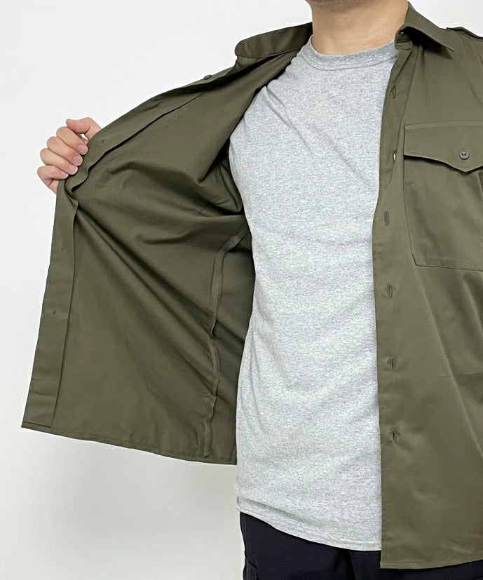 オーストリア軍 OD ブンデスベーア ファティーグシャツ 新品 E20N-