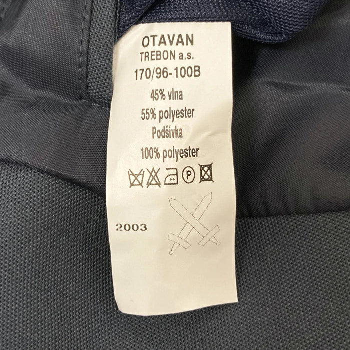 チェコ軍 ブルーグレー パイピングジャケット 新品 E61YN