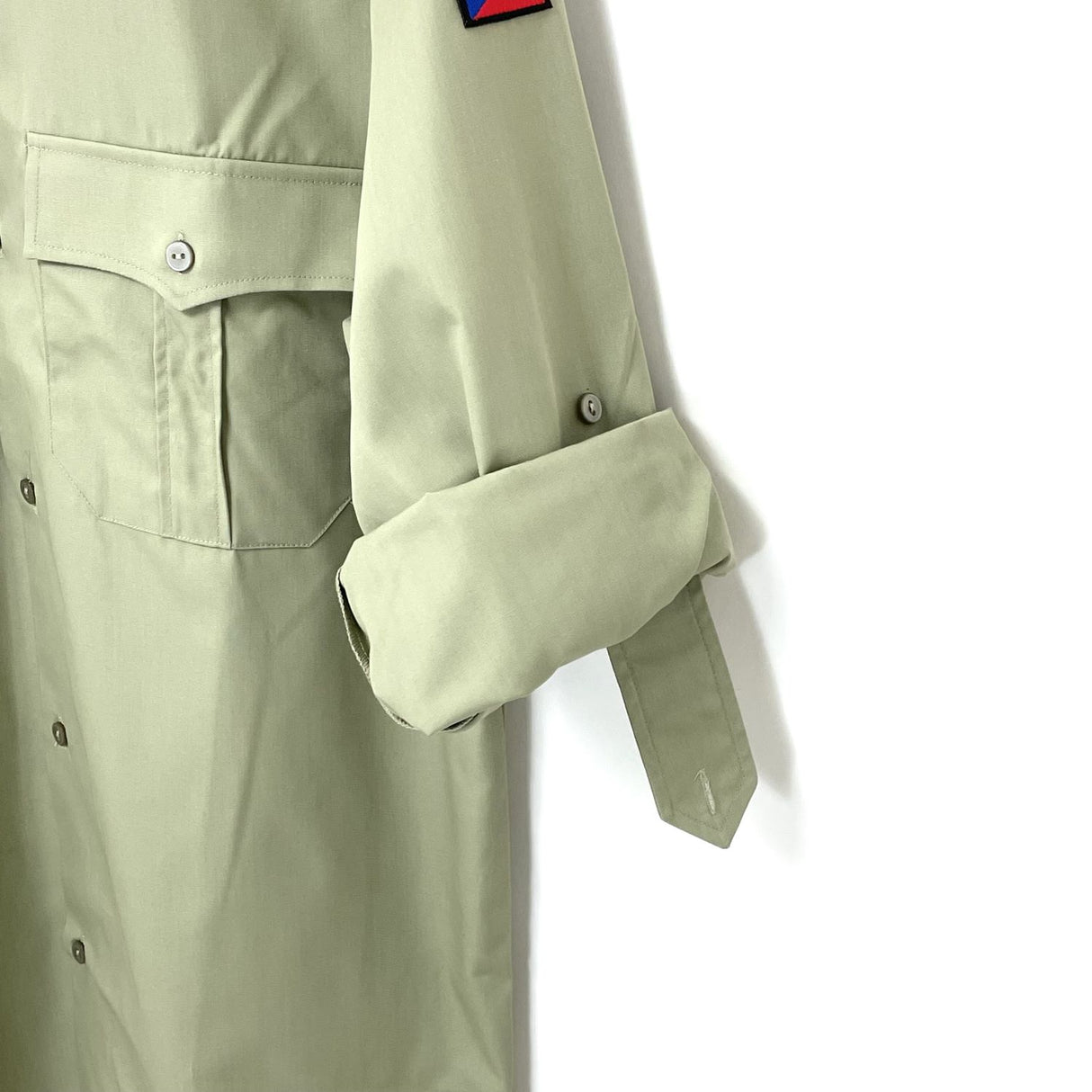 (9/5まで特価)チェコ、サンド、国旗付きサービスシャツ（新品）Ｅ９７Ｎ=