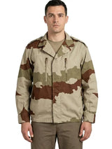 (10/10まで特価)フランス軍 F-1 デザートカモ HBT フィールドジャケット（新品）F21DN-HBT=