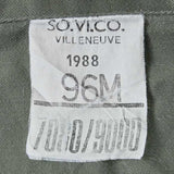 (2/21まで特価)フランス軍Ｆ２．ＯＤ．フィールドジャケット（上質ＵＳＥＤ）Ｆ２１N３=