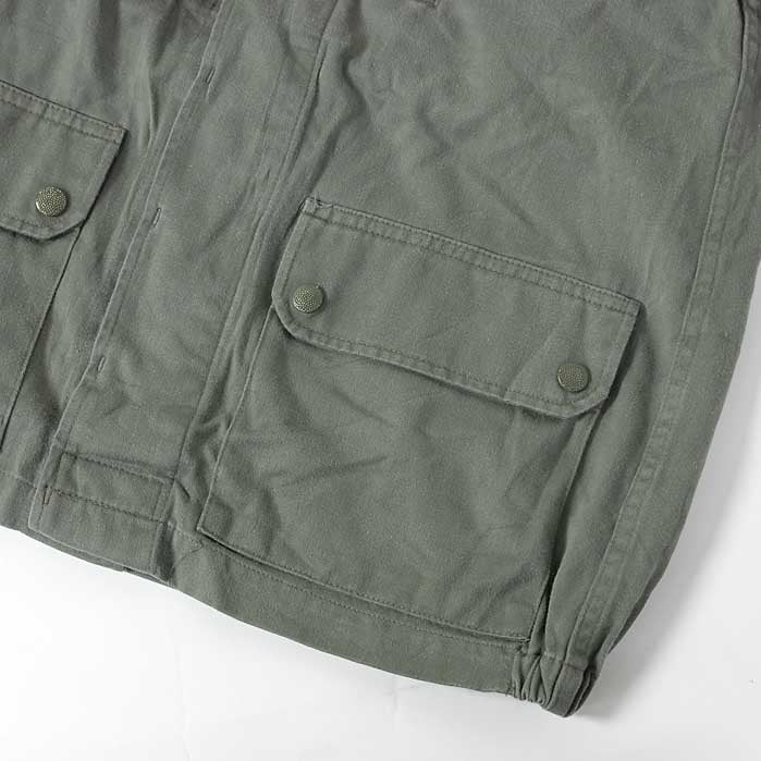 (2/21まで特価)フランス軍Ｆ２．ＯＤ．フィールドジャケット（上質ＵＳＥＤ）Ｆ２１N３=