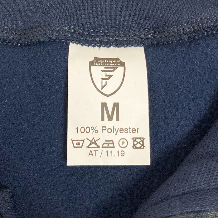 フランス警備隊 ASVP ネイビー レッドストライプ ハーフZIP フリースシャツ 新品 F40RN