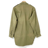 (9/5まで特価)	 フランス軍 ベージュ ビンテージ M-47 チノシャツ 新品 F49VN=