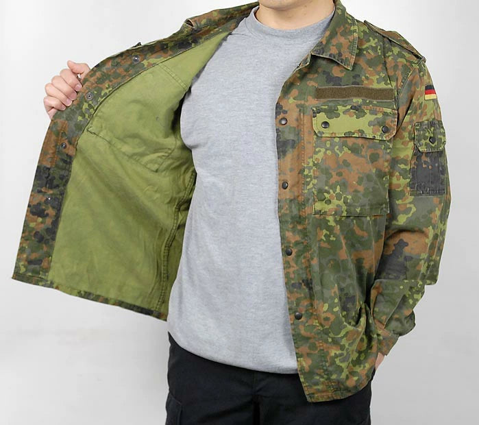 ドイツ軍 フレクターカモ フィールドジャケット USED G24U=