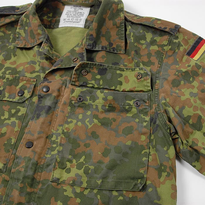 ドイツ軍 フレクターカモ フィールドジャケット USED G24U=