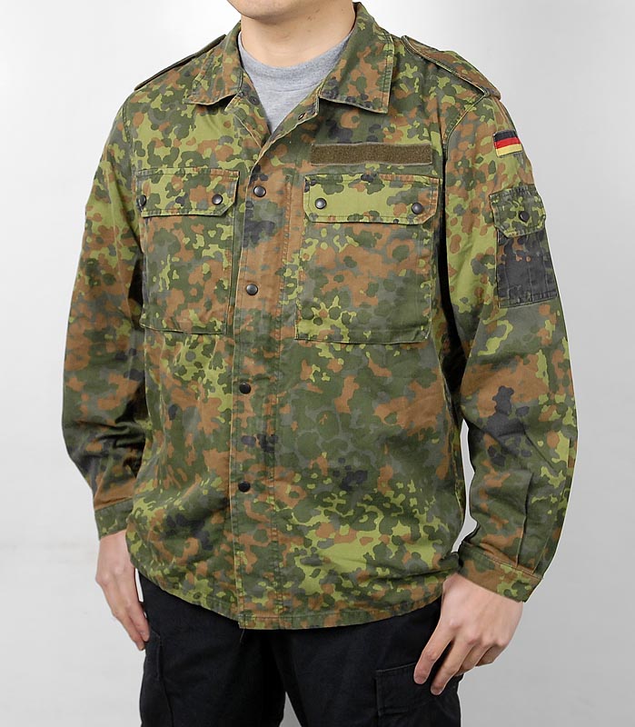 ドイツ軍 フレクターカモ フィールドジャケット USED G24U=