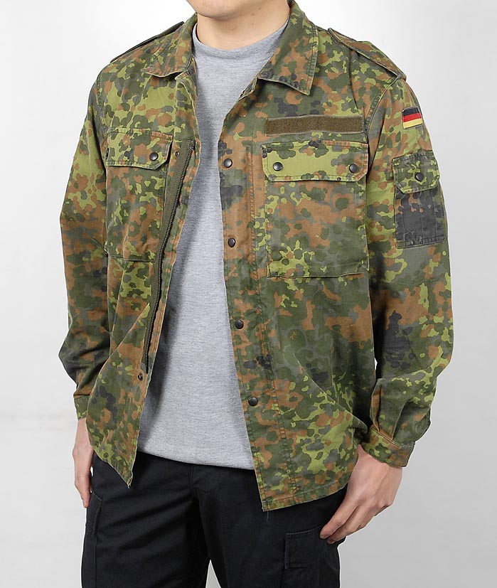 ドイツ軍 フレクターカモ フィールドジャケット USED G24U