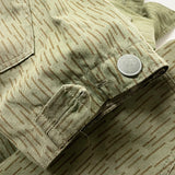 旧東ドイツ軍 NVA レインドロップカモ フィールドジャケット サイドポケット付 新品 G26NP=