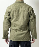 旧東ドイツ軍 NVA レインドロップカモ フィールドジャケット サイドポケット付 新品 G26NP=