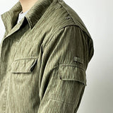 旧東ドイツ軍 NVA レインドロップカモ フィールドジャケット サイドポケット付 新品 G26NP=