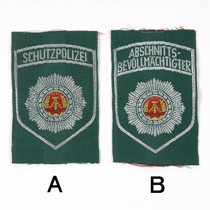 ドイツ警察 POLIZEI クロスワッペン 新品 GR-POLI-CLOTH-